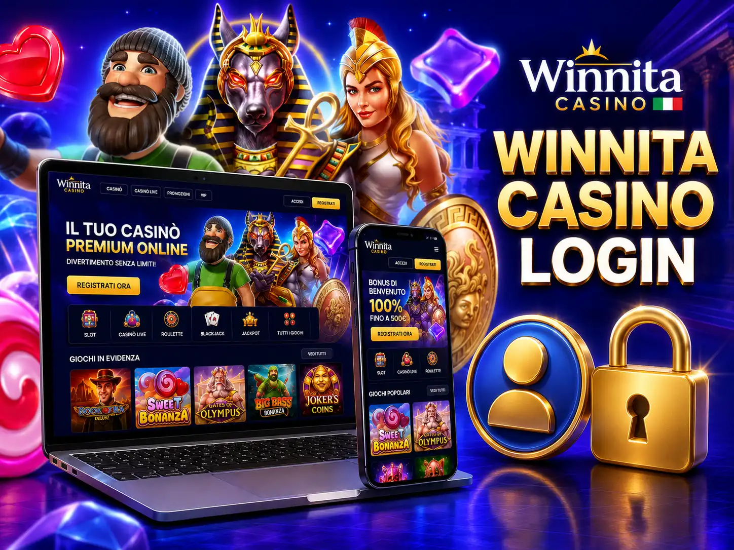 Winnita Casino Login: Come Accedere All'area Personale