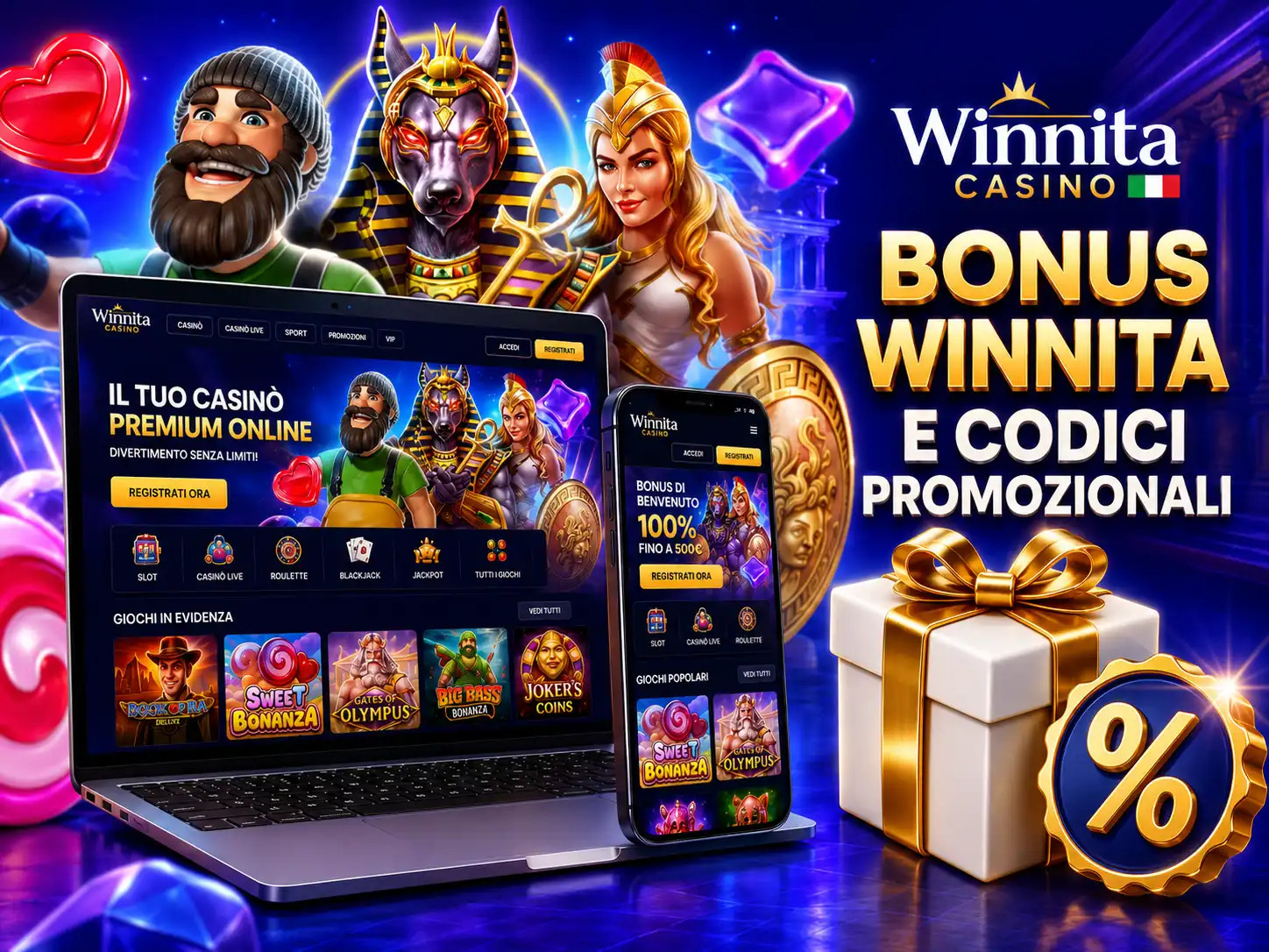 Bonus E Promozioni Di Winnita Casino Per Gli Utenti Italiani
